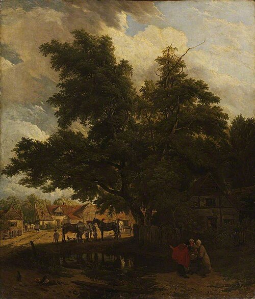 Village Gossips, 1815, John James Chalon