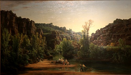 Les Bords de l'Argens, 1858, Vincent Courdouan
