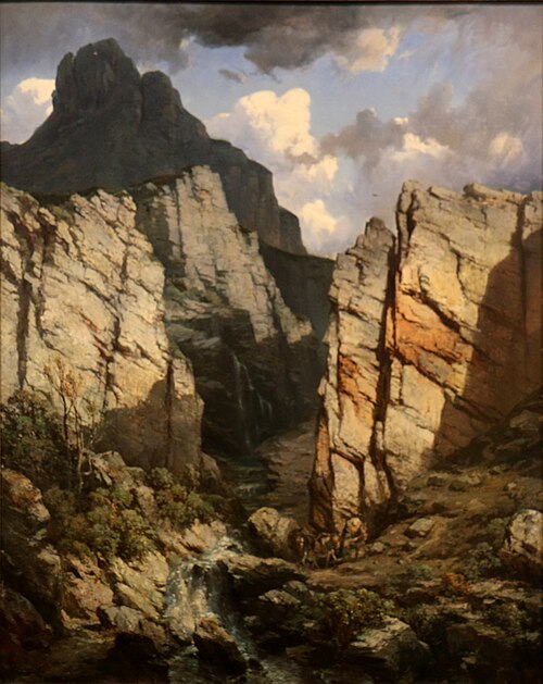 Vallée des angoisses, 1857, Vincent Courdouan