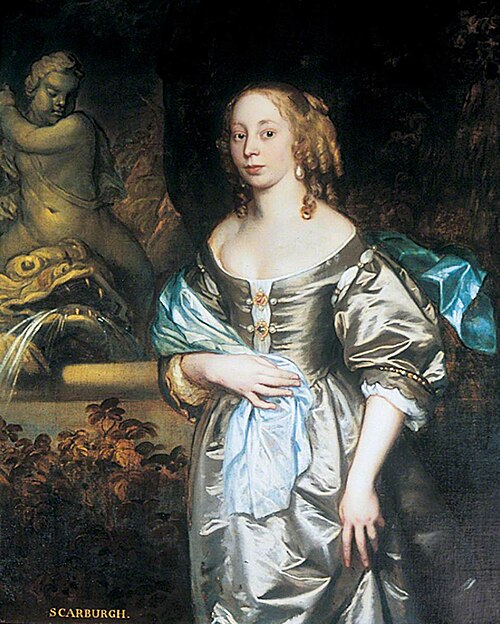Mary, Wife of Sir Charles Scarburgh, , John Hayls