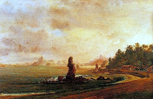 Seascape, 1877, Nicola Antonio Facchinetti