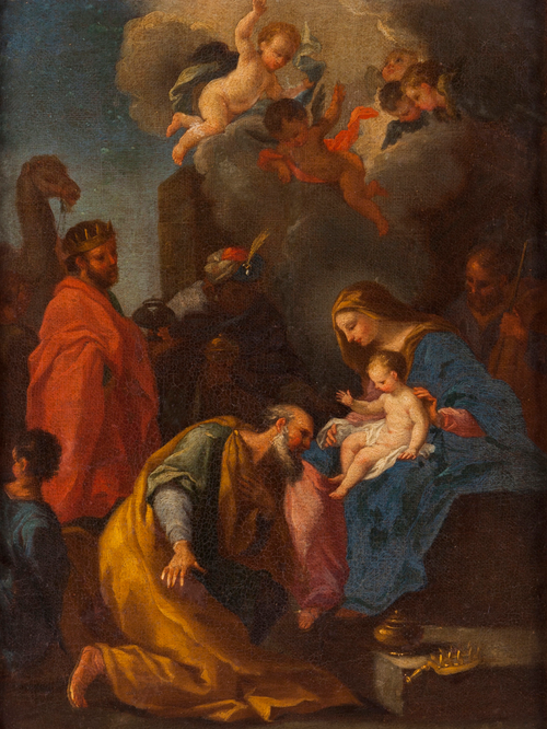 Adoração dos Reis Magos, 1800, Pedro Alexandrino de Carvalho