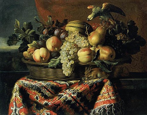 Nature morte, 1650, Pieter van Boucle