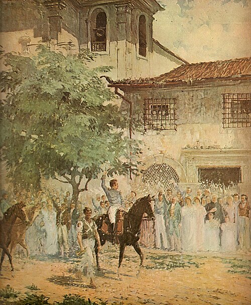 Entrada do Exército Libertador, 1930, Prisciliano Silva