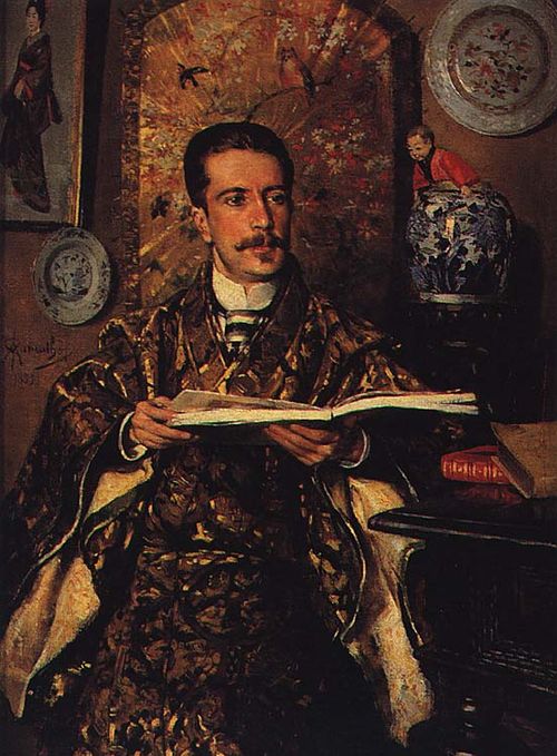 Retrato de Abel Acácio Botelho, 1889, António Ramalho