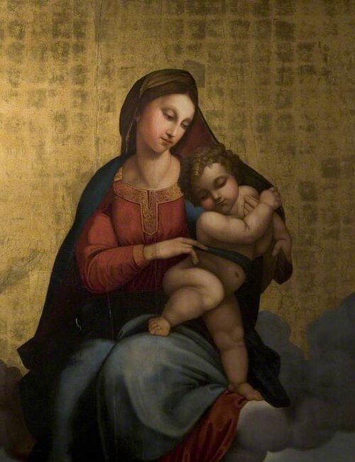 Virgin and Child, 1819, Adolph Senff