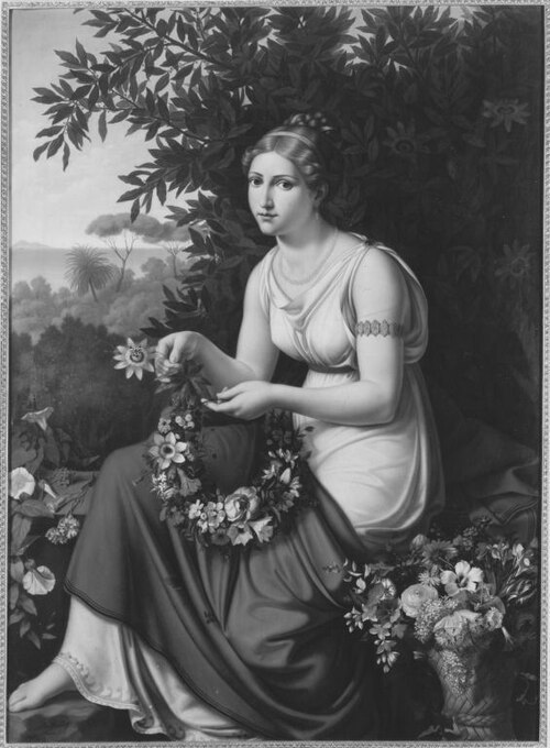 The flower winder, 1828, Adolph Senff