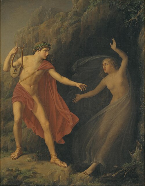 Orpheus and Eurydice, 1830, Carl Andreas August Goos