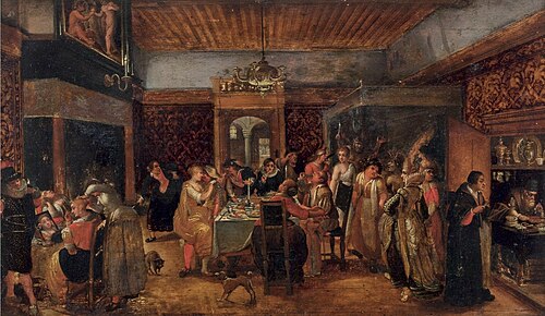 The seven deadly sins, 1592, Gillis Coignet
