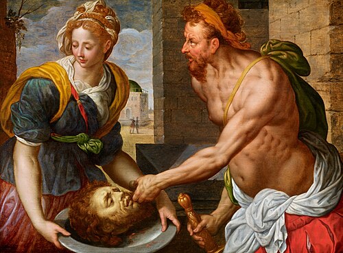 Salome with the head of John the Baptist, 1580, Gillis Coignet