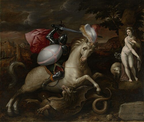 Saint George, 1581, Gillis Coignet