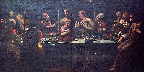 Das letzte Abendmahl, 1595, Gillis Coignet