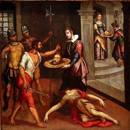 Martyrdom of St John the Baptist, 1590, Simão Rodrigues
