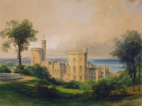 Babelsberg Palace, 1860, Carl Georg Anton Graeb