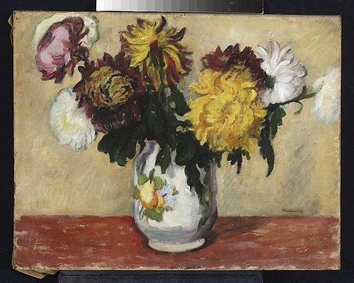 Chrysanthemums, 1910, Józef Pankiewicz