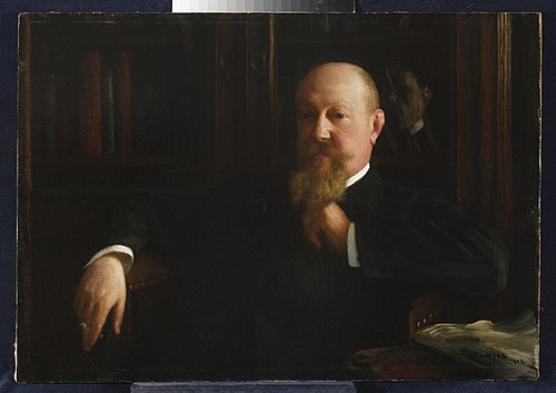 Portrait of Adam Maksymilian Oderfeld, 1902, Józef Pankiewicz
