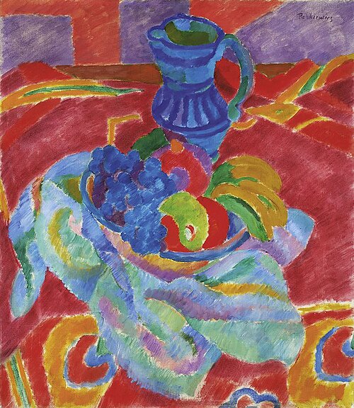 Still life, 1917, Józef Pankiewicz