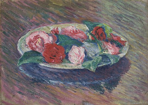 Camellias in a Bowl, 1891, Józef Pankiewicz