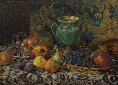 Still Life with a Green Pitcher, 1929, Józef Pankiewicz