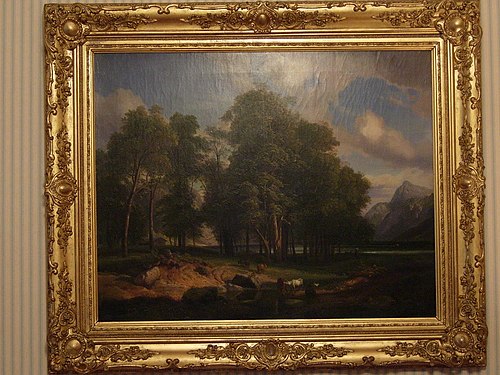 Paysage, 1851, Carl Hummel