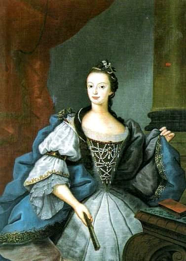 Porträt der Infanta Maria of Portugal (1734-1816), 1753, Vieira Lusitano