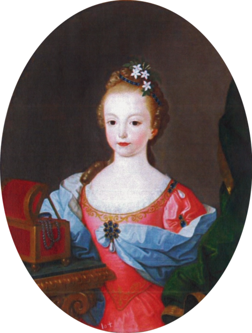 The Princesses of Portugal / Aranjuez, 1753, Vieira Lusitano