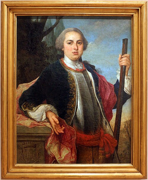 Portrait of D. Lourenço José Brotas de Lencastre, 1750, Vieira Lusitano