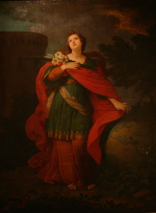 Santa Bárbara, 1736, Vieira Lusitano