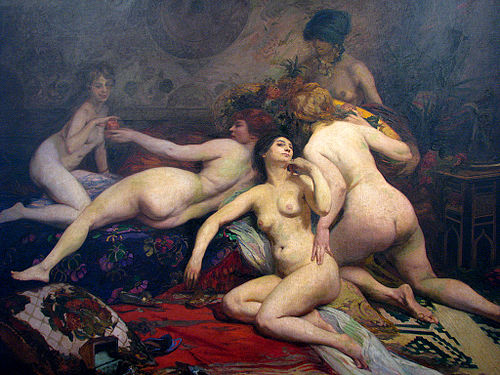 L'heure du Gouter, 1914, Virgílio Maurício