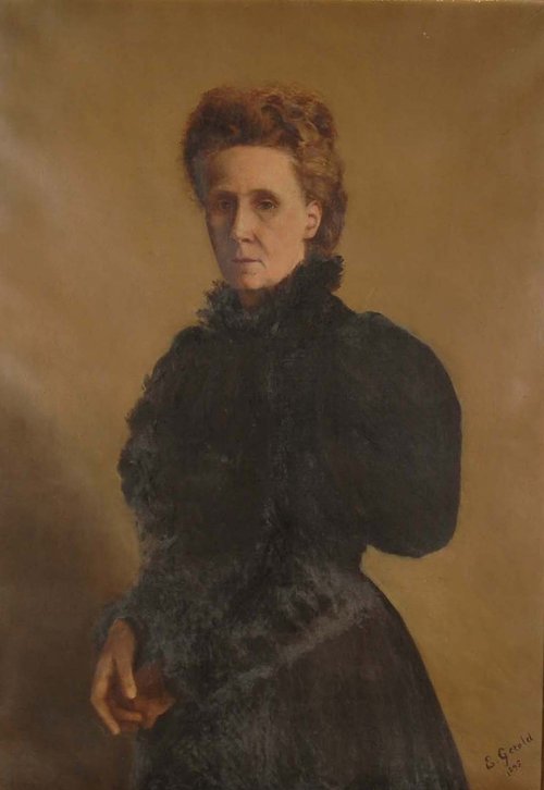 Portrait de femme, 1895, Élise Gérold