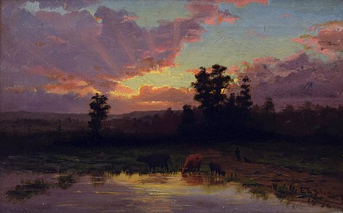 Landscape, 1876, Edmund Leaf Shearer