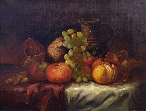 Still Life - Fruit, 1868, Frederick A. Spang