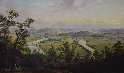 View of Poplar Neck #2  Neversink Mountain, , John Heyl Raser