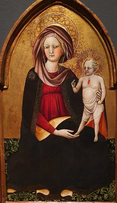 Maddona of Humility by Alvaro Pirez d'Évora, 1425, Alvaro Pirez