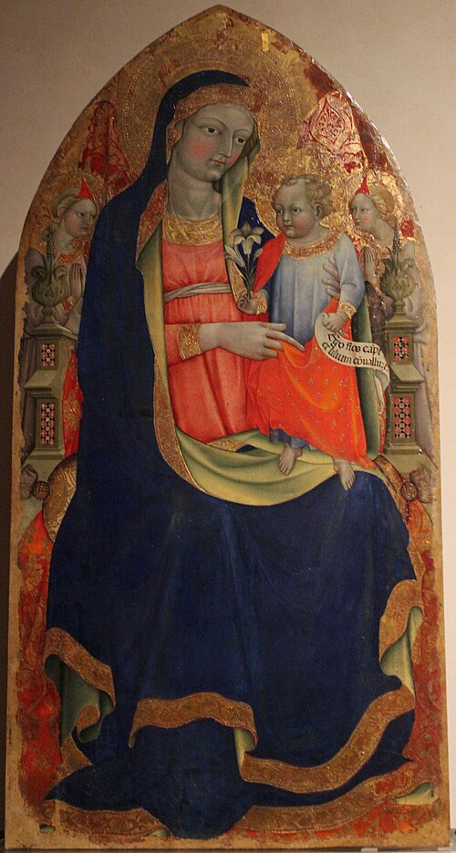 Virgem com o Menino (Pisa), 1411, Alvaro Pirez