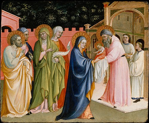 The Presentation in the Temple, 1430, Alvaro Pirez