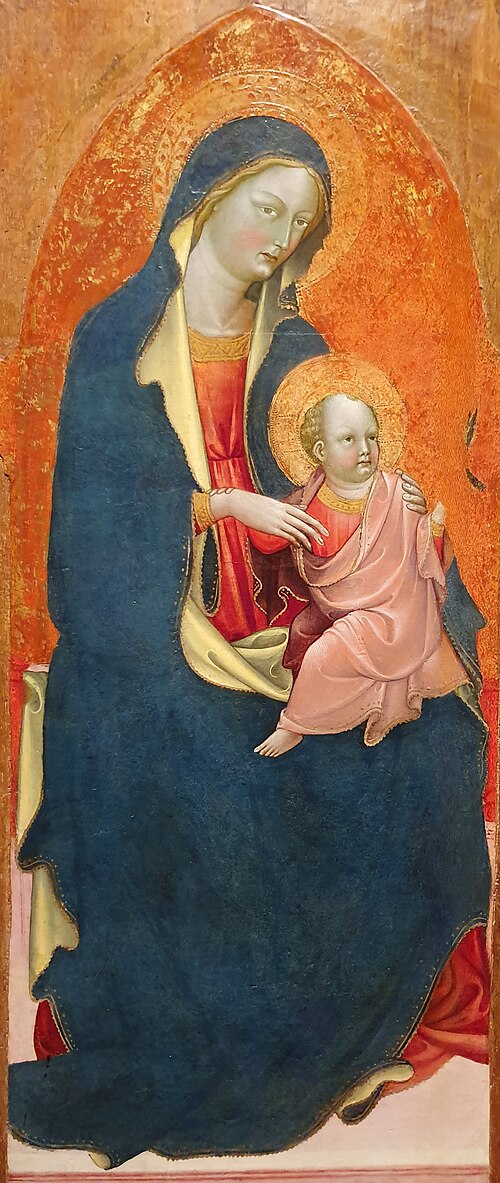 Vierge à l'Enfant, 1410, Alvaro Pirez