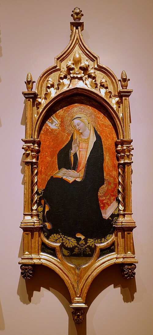 Virgin of the Annunciation, 1420, Alvaro Pirez