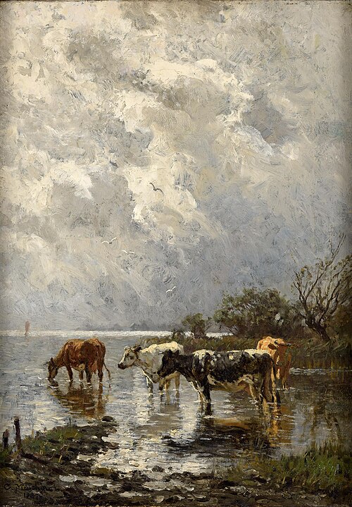 At Lake Schwerin, 1887, Carl Malchin