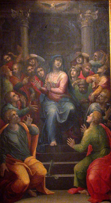 La Pentecôte, 1600, Tiberio Billo (article)