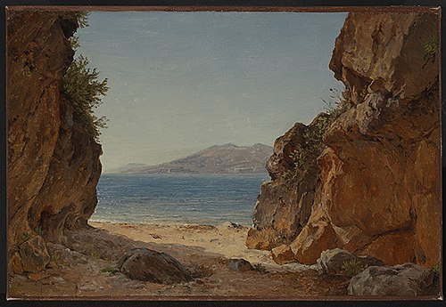 Am Golf von La Spezia, 1841, Carl Morgenstern