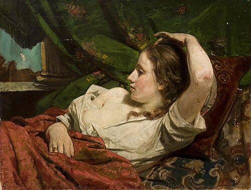 Reclining Girl, , Tytus Pilecki
