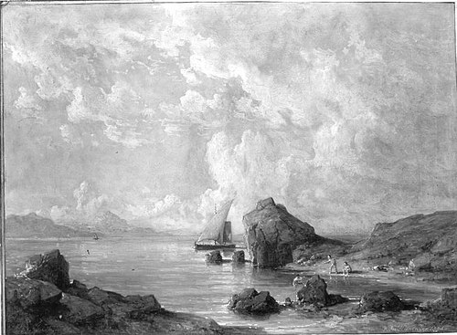 Seestrand, 1885, Robert Kummer