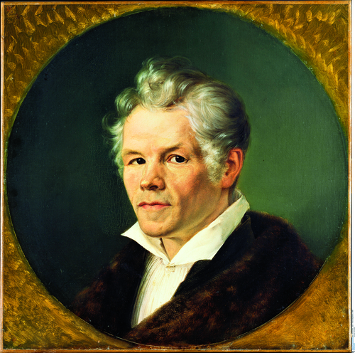 Portrait of Karl Friedrich Schinkel, 1832, Carl Schmid