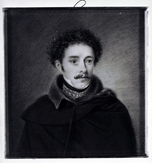 Charles Brändström (1800-1828), löjtnant, 1828, Anders Gustaf Andersson