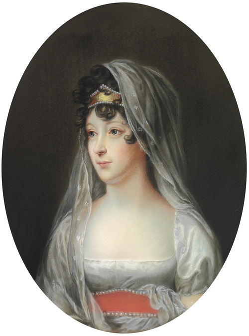 Portrait of Queen Marie, 1900, Hans Christian Hansen