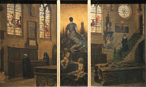 Bruges, 1890, Xavier Mellery
