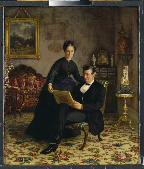 Mr Robert Constantin and Mrs Maria Eleonora Berggren, , Arvid Gottfrid Virgin