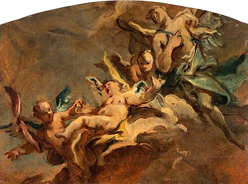 Floating Putti, , Carlo Carlone