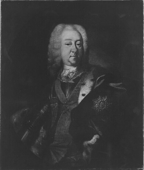 Bildnis von Herzog Eberhard Ludwig von Württemberg (?), 1711, Carlo Carlone